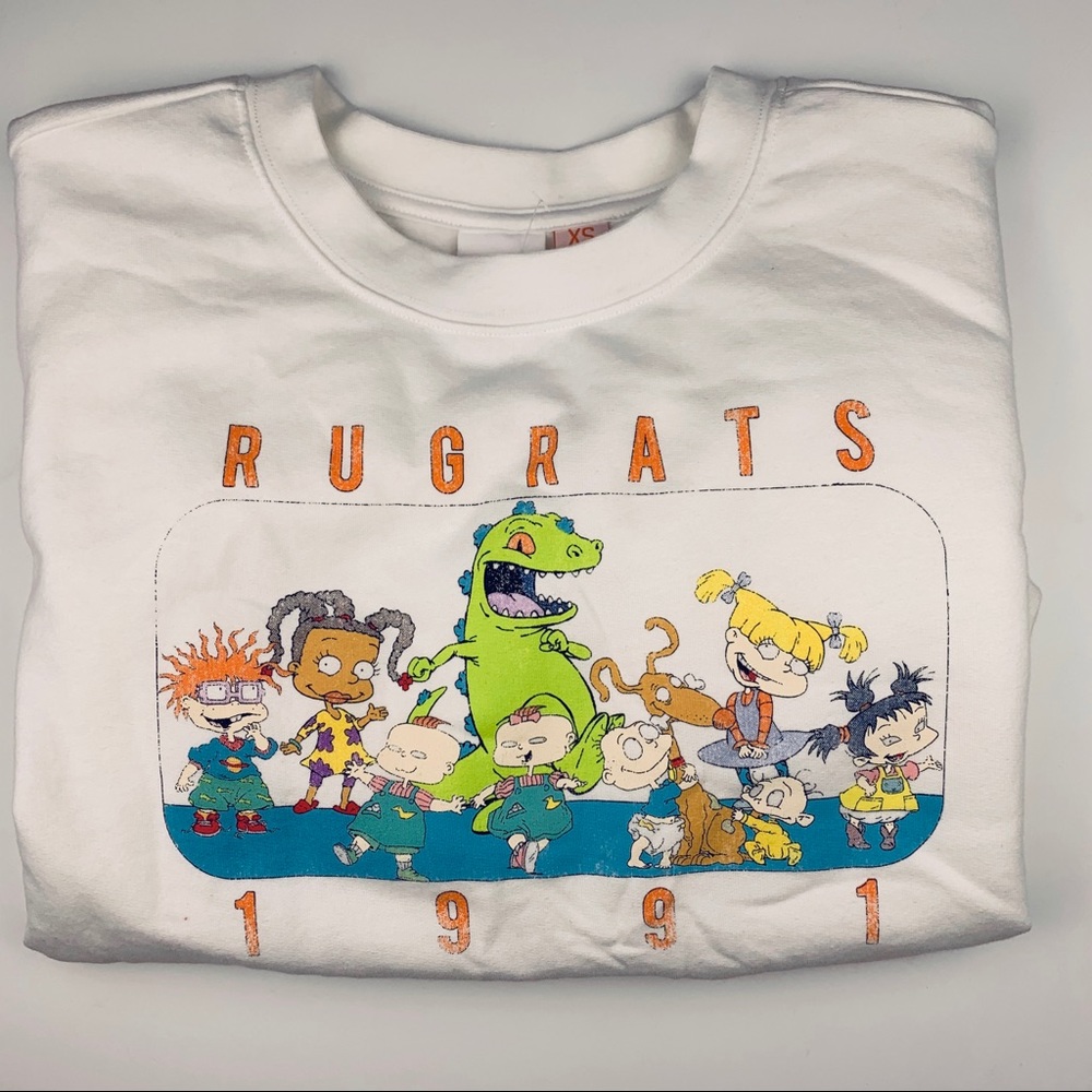 Nickelodeon Rugrats Crop Draw string sweater BNWOT - Picture 2 of 7